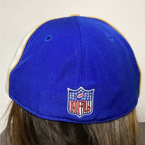LA Rams NFL Reebok Gridiron Classics Wool Sz 7 1/2 Fitted Baseball Cap Hat EUC! - Picture 5 of 9